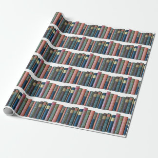 Mooie oude boeken, boekenwerven cadeaupapier