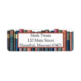 Mooie  oude boeken, boekenwerven etiket