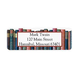 Mooie  oude boeken, boekenwerven etiket