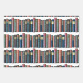 Mooie  oude boeken, boekenwerven inpakpapier vel (Voorkant 3)