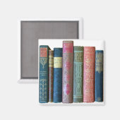 Mooie  oude boeken, boekenwerven magneet (Voorkant / Achterkant)