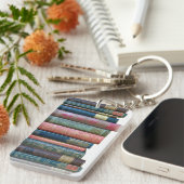 Mooie oude  boeken, boekenwerven sleutelhanger (Voorkant Rechts)