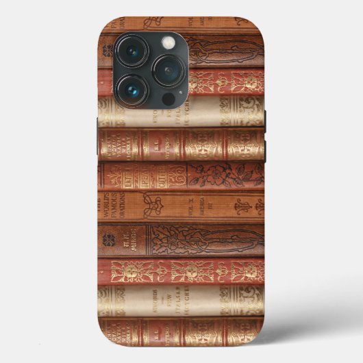Mooie oude boekencijnen Case-Mate iPhone case (Achterkant)