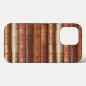 Mooie oude boekencijnen Case-Mate iPhone case (Achterkant (horizontaal))
