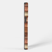 Mooie oude boekencijnen iPhone hoesje (Rechterkant)