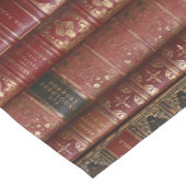 Mooie oude boekencijnen (Roos en goud) Korte Tafelloper (Hoek)