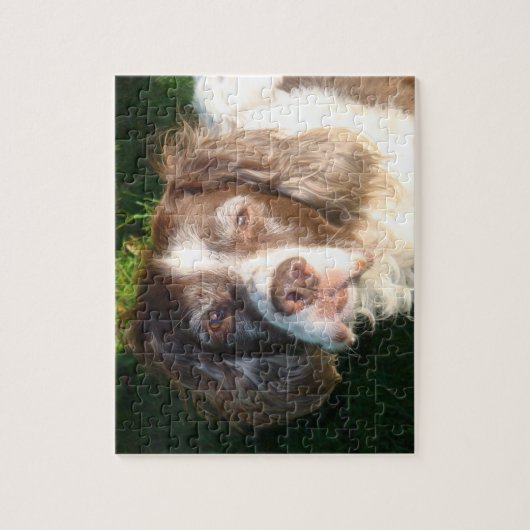 Mooie oude hond Puzzle Legpuzzel (Verticaal)