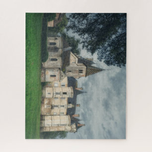 Mooie oude kasteel diep in het hart van Frankrijk Legpuzzel