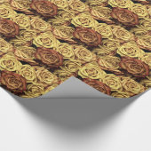 Mooie oude Rozen Cadeaupapier (Hoek)
