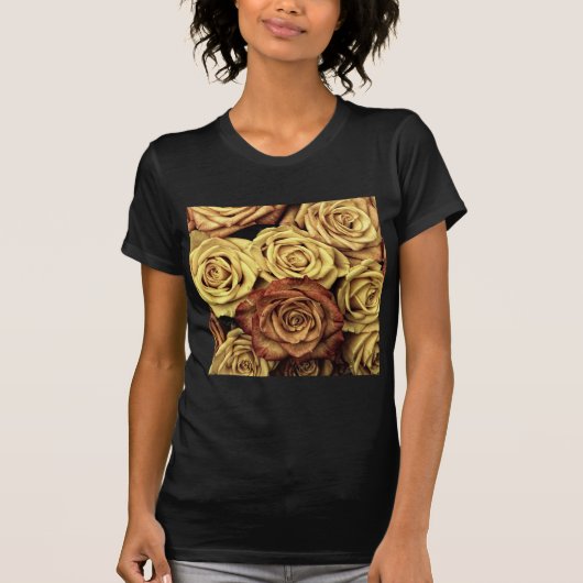 Mooie oude Rozen T-shirt (Voorkant)