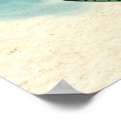 Mooie oude school Zeemeermin Poster (Hoek)