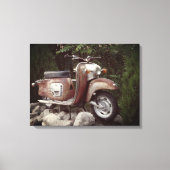 Mooie oude scooter enkele print (Voorkant)