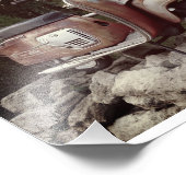 Mooie oude scooter Kodak professionele foto Foto Afdruk (Hoek)