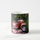 Mooie oude scooter wit 325 ml Classic wit Mok (Center)