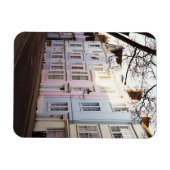 Mooie oude stadshuizen magneet (Horizontaal)