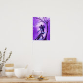 Mooie Paar Dans Tango in Moonlight Poster (Keuken)