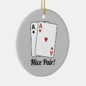 Mooie paar keramisch ornament (Rechts)