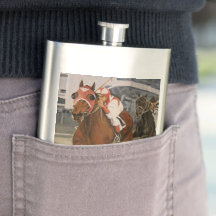 Mooie paard delight eigenaren in klassieke race