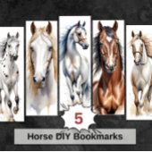 Mooie Paard DIY Bladwijzer