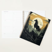 Mooie paard en maan planner (Display)