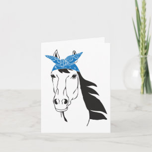 Mooie Paard Hallo, Lief Denk Aan Jou Paardensport Kaart
