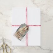 Mooie Paard Kerstcadeautag Cadeaulabel (Met Touw)