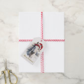 Mooie Paard Kerstcadeautag Cadeaulabel (Met Touw)