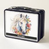 Mooie Paard met Bloemen (Achterkant)