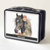 Mooie Paard met Bloemen (Voorkant)