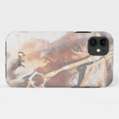 Mooie paard naam aanpassen Case-Mate iPhone case (Achterkant (horizontaal))