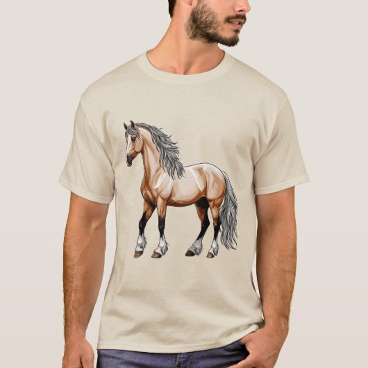 Mooie Paard T-shirt (Voorkant)