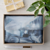 Mooie paarden die in de sneeuw lopen tissuepapier (Geschenk)