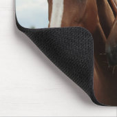 Mooie paarden gepersonaliseerd muismat (Hoek)