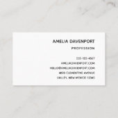 Mooie paarden in de Waterverf Visitekaartje (Achterkant)