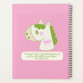 Mooie Paarden Persoonlijke Pastel Planner (Achterkant)