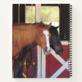 Mooie paarden - Spiraal Notitieboek (Achterkant)