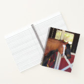 Mooie paarden - Spiraal Notitieboek (Binnen)