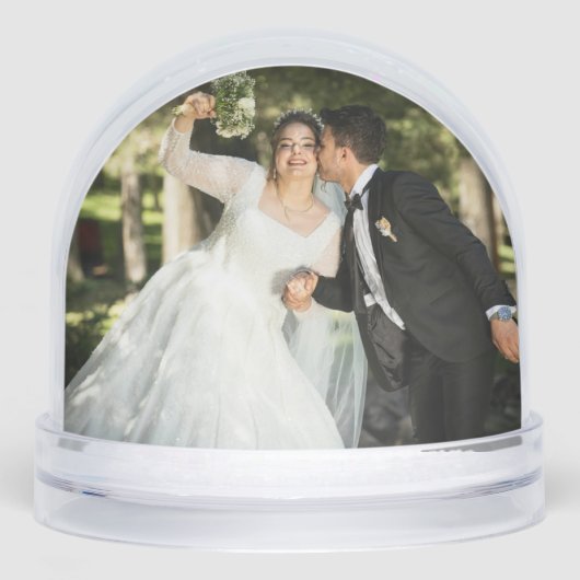 Mooie paarden Voeg foto Dome Sneeuwbol (Voorkant)