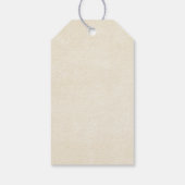 Mooie Paarden Western Boho stijl Cadeaulabel (Achterkant)