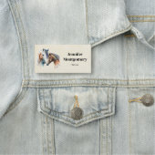 Mooie Paarden Western Boho stijl Naamplaatje (In situ)