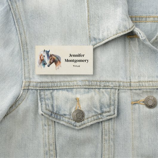 Mooie Paarden Western Boho stijl Naamplaatje (In situ)