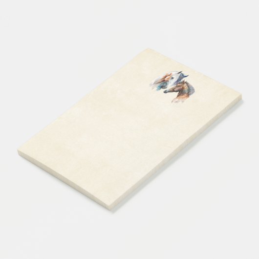 Mooie Paarden Western Boho stijl Post-it® Notes (Schuin)