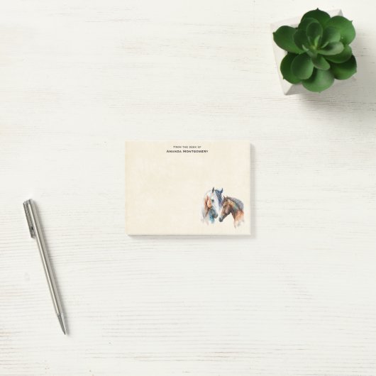 Mooie Paarden Western Boho stijl Post-it® Notes (Kantoor)