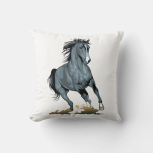 Mooie paardencadeau equestrian pony hengst western kussen