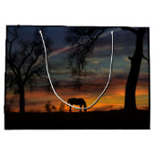 Mooie paardentas large cadeautasje (Achterkant)