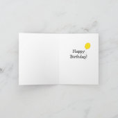 Mooie paardenverjaardagskaarten kaart (Binnen)