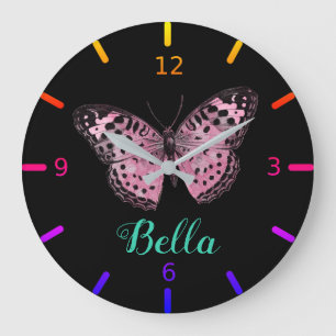 Mooie Paars vlinder Grote Klok