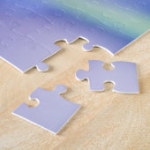 Mooie paarse bloem legpuzzel (Zijkant)