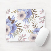 Mooie Paarse bloem Muismat (Met muis)