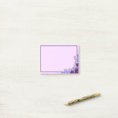 Mooie Paarse Bloemen Boeket Post-It Notities Post-it® Notes (Op bureau)